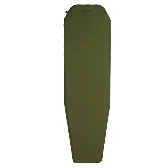 Snugpak Elite Oversized Self Inflating Mat with Built In Pillow and Non-Slip Bottom Olive 